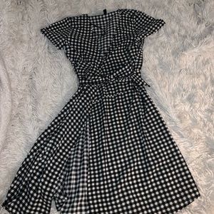 Buffalo plaid dress